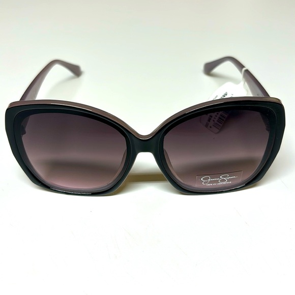 Jessica Simpson Women's J5839 Oversized Butterfly Sunglasses - Picture 1 of 7